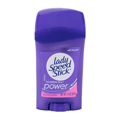 Lady Speed Stick - Power - Déodorant anti-transp  irant sec invisible, 39,6g - Freesia sauvage