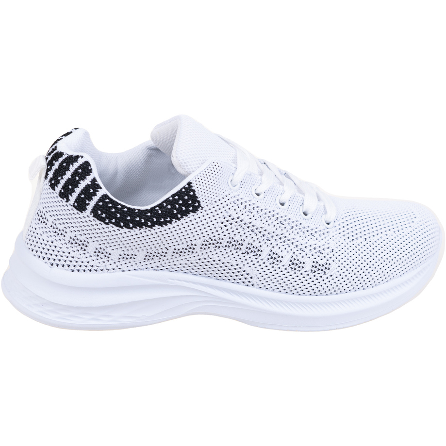 Lightweight mesh sports shoes - White. Colour: white. Size: 7 | Rossy