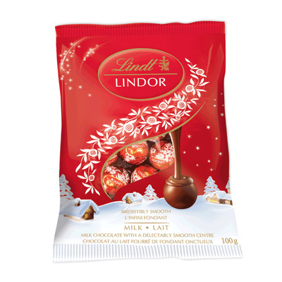 Lindt - Lindor - Mini milk chocolate balls bag, 100g