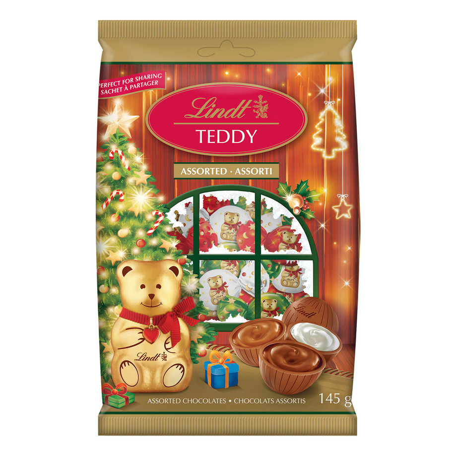 Lindt TEDDY - Assorted chocolates, 145g