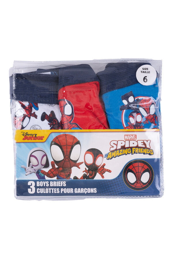 Marvel - Spidey et ses incroyables amis - Culottes en coton pour garçons, paq. de 3