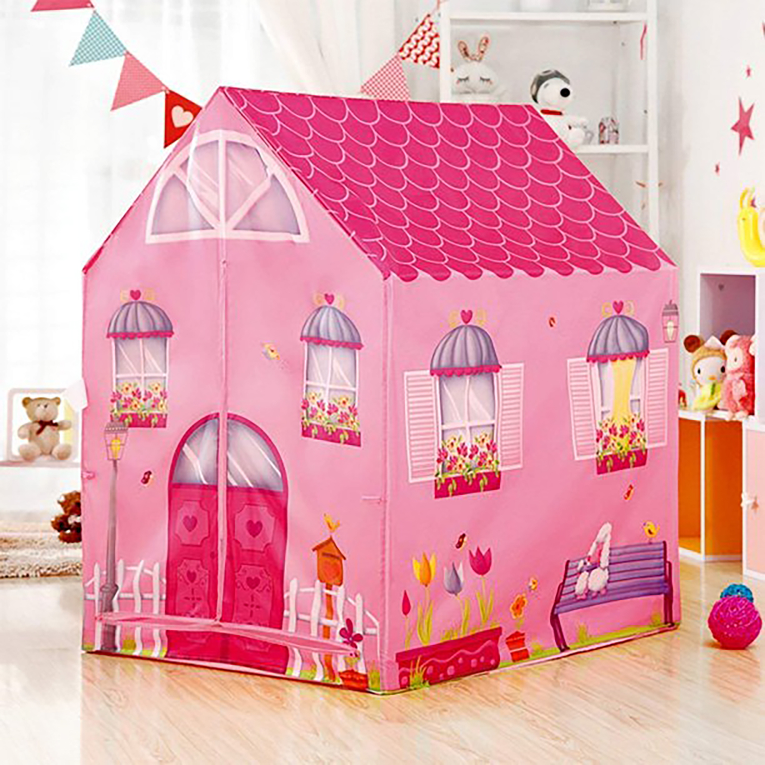 Kids deals pink playhouse