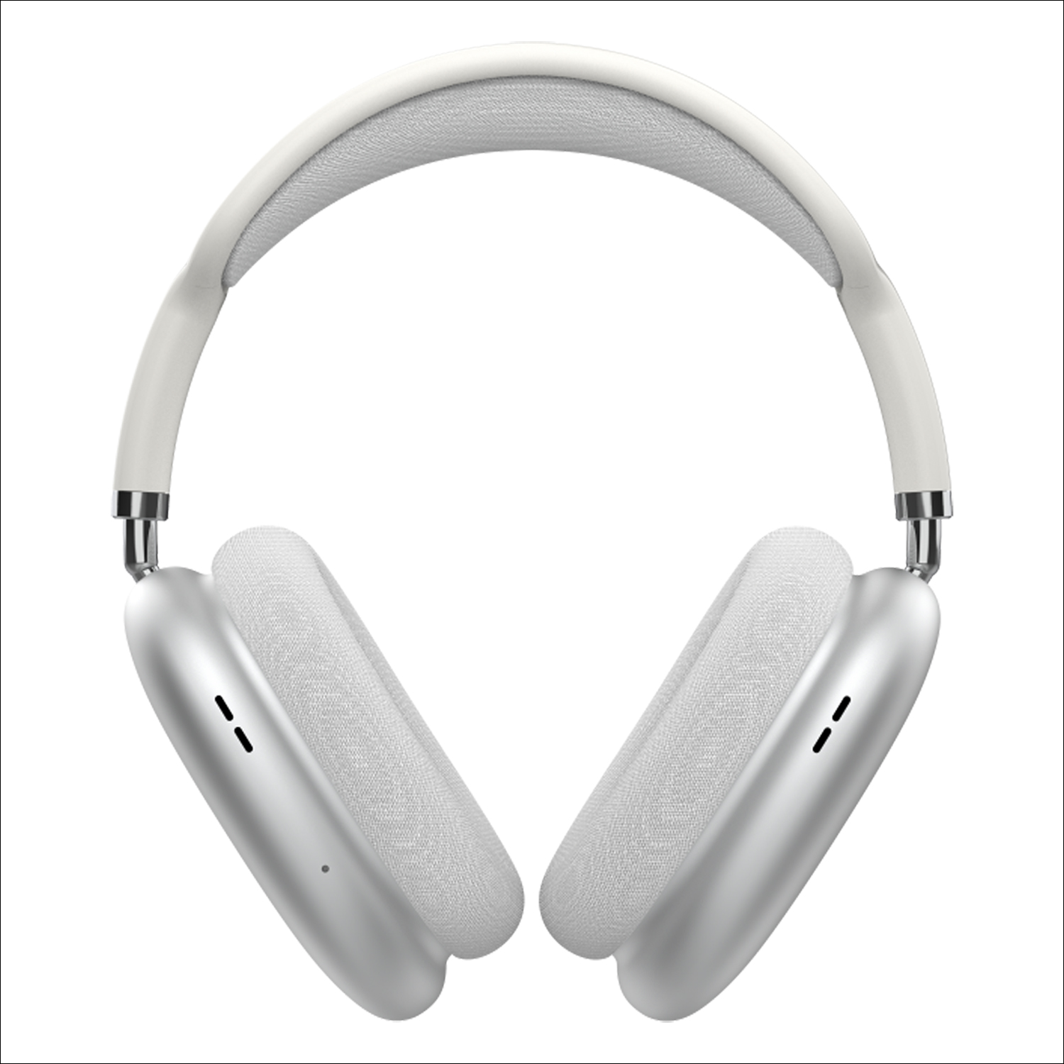 Over-ear wireless Bluetooth headphones - Silver