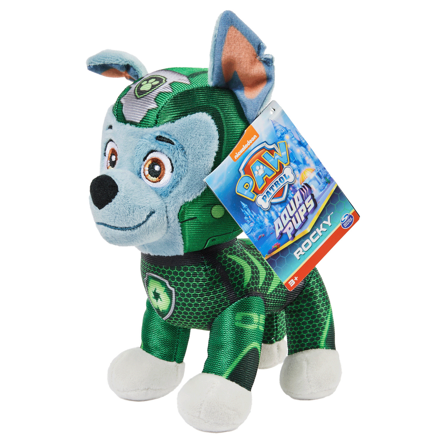 Paw patrol best sale rocky soft toy