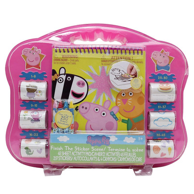 Peppa Pig - Finish the Sticker Scene activity pad