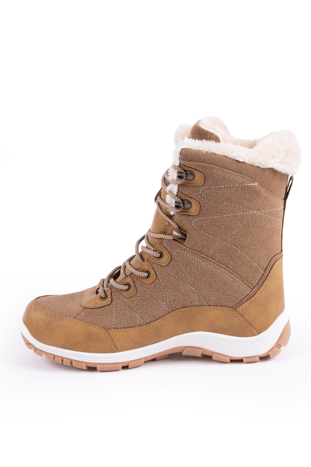 Shearling lined winter on sale boots