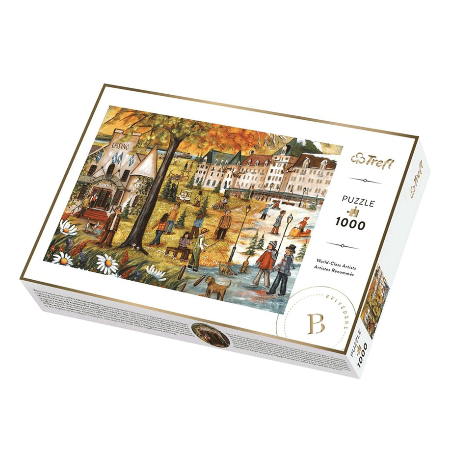 Puzzle, Christine Genest, Manoir Richelieu, 1000 pcs