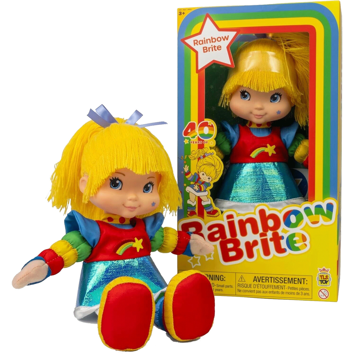 Rainbow Brite - Poupée à cheveux enfilés, 12"