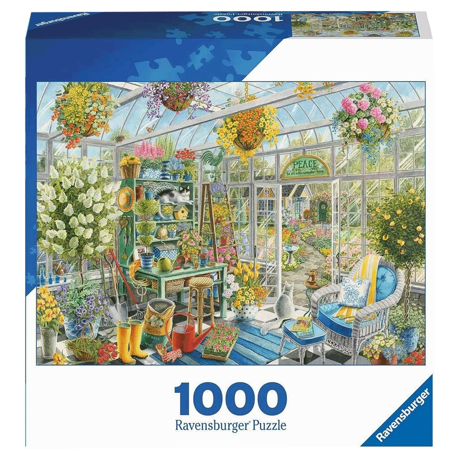 Ravensburger - Greenhouse heaven, 1000 pcs