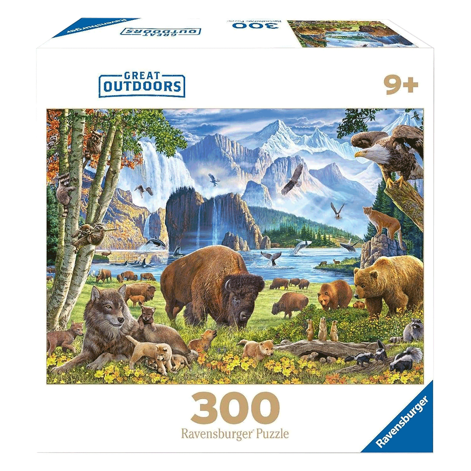 Ravensburger - Nature nord-américaine, 300 mcx