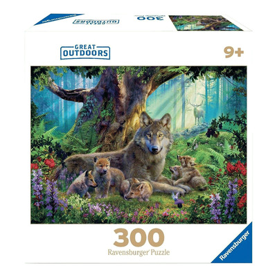 Ravensburger - Wolves in the forest, 300 pcs