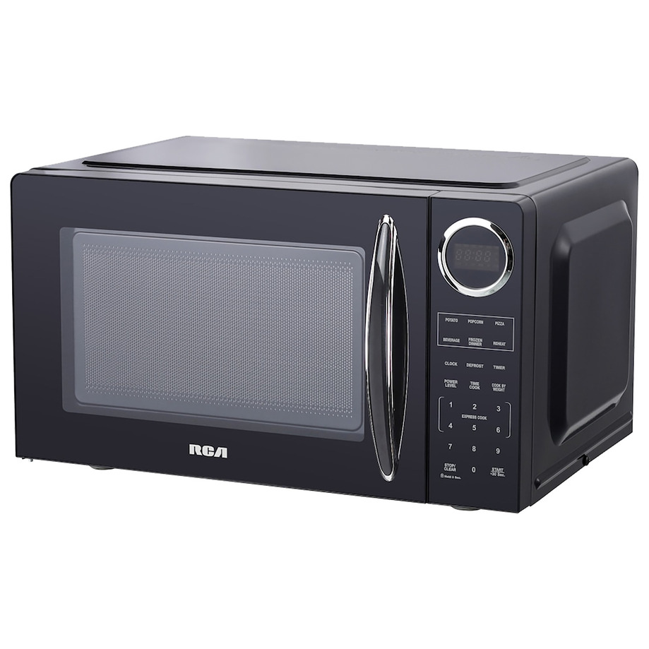RCA - Microwave, 0.9 cu ft, black
