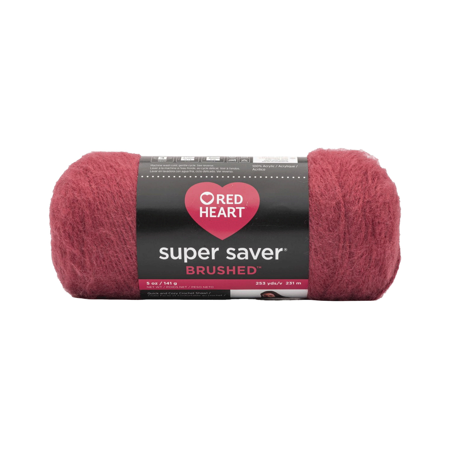 Red Heart - Super Saver Brushed - Fil, Brique tendre