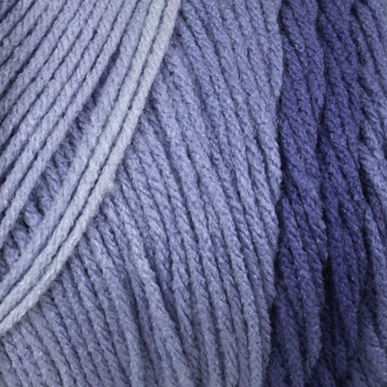 Red Heart Super Saver - Yarn, true blue ombre. Colour: blue