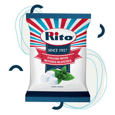 Rito - English mints, 250g