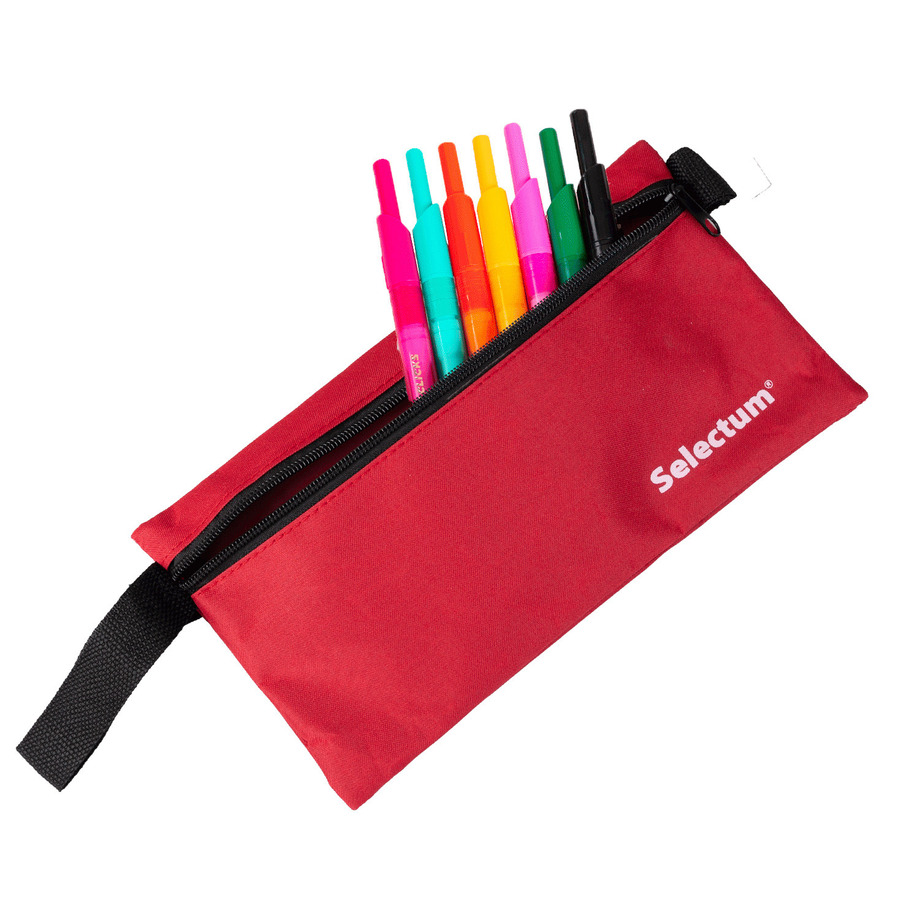 Selectum - Fabric 2-pouch pencil case