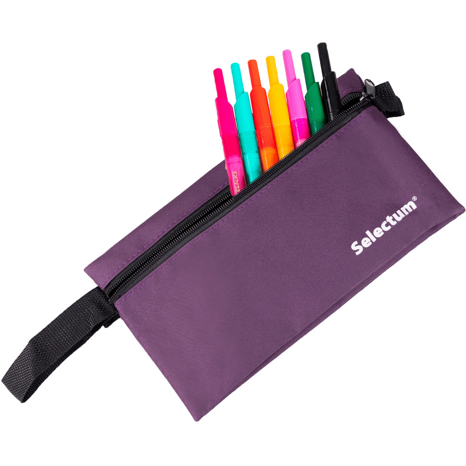 Selectum - Fabric 2-pouch pencil case