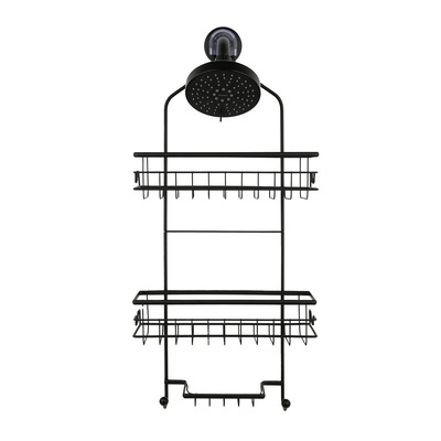 Shower caddy, black