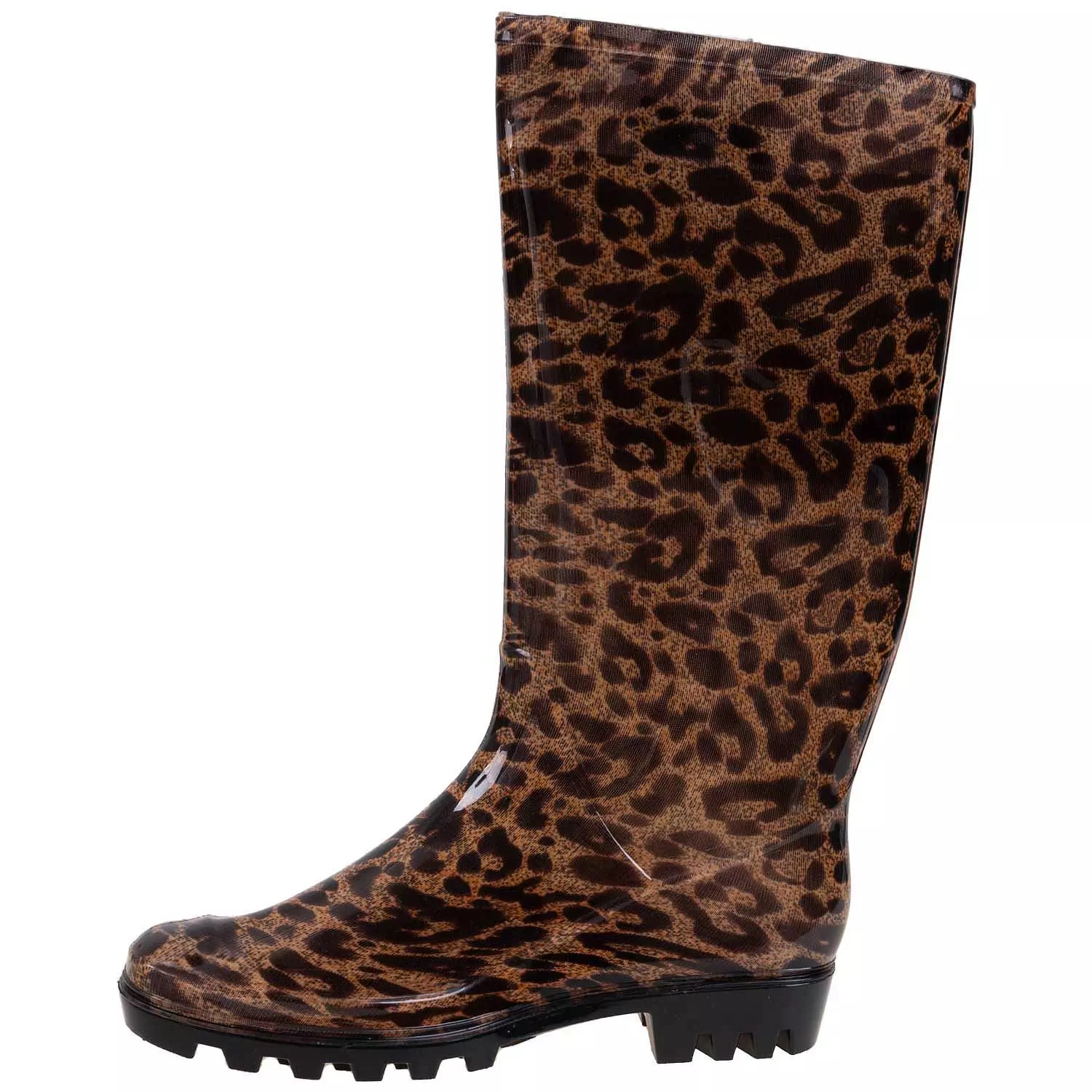 Leopard rain clearance booties