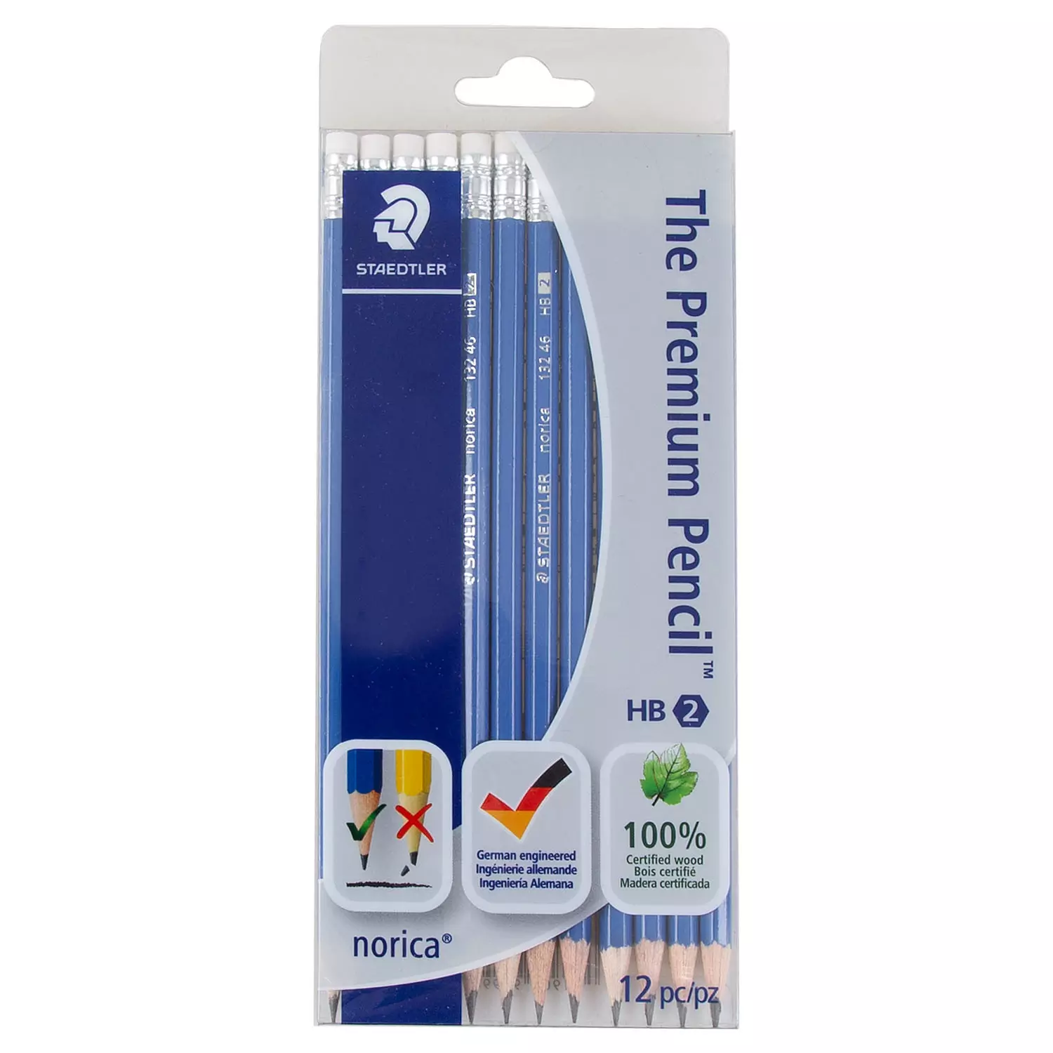 Crayons plomb Norica HB Paquet de 12 - Papeterie et scolaire