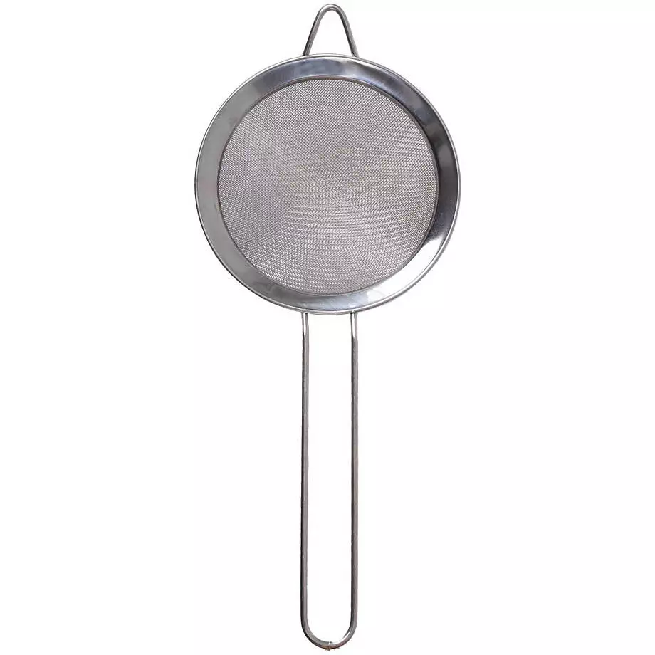 Stainless steel mesh strainer, 4.5"