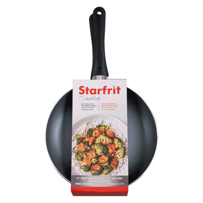 Starfrit - Simplicity - 10" Deep pan with lid + 10" fry pan