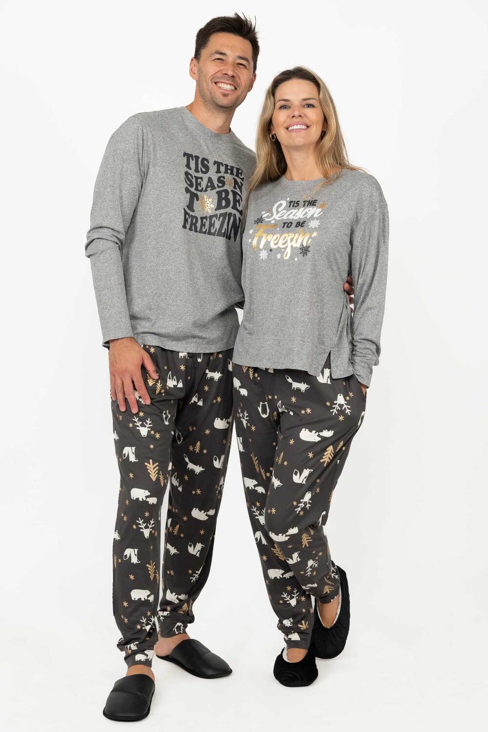 Suko - Rêves - His & Hers - Ultra soft, matching PJ set - Tis the season to be freezing