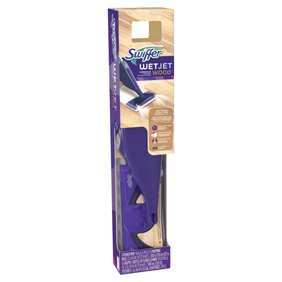 Swiffer - Wet Jet - Trousse de nettoyage pour planchers de bois