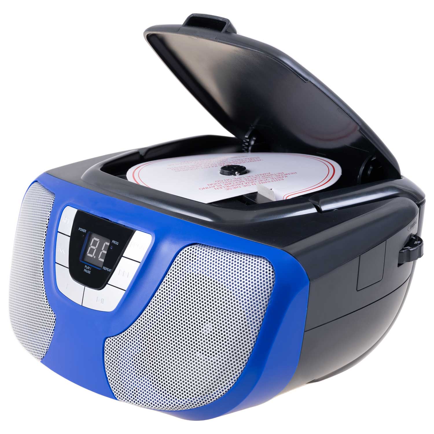 Sylvania - Portable CD radio boombox. Colour: blue | Rossy