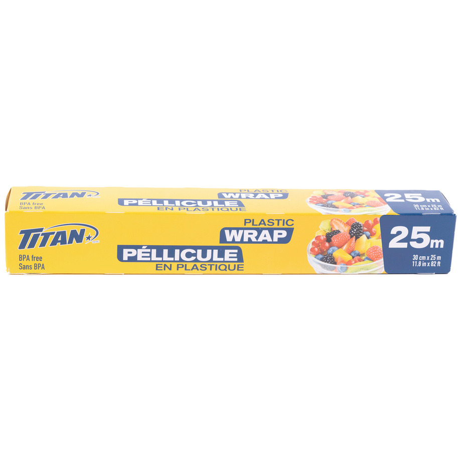 Titan - Plastic wrap, 11.8"x82'