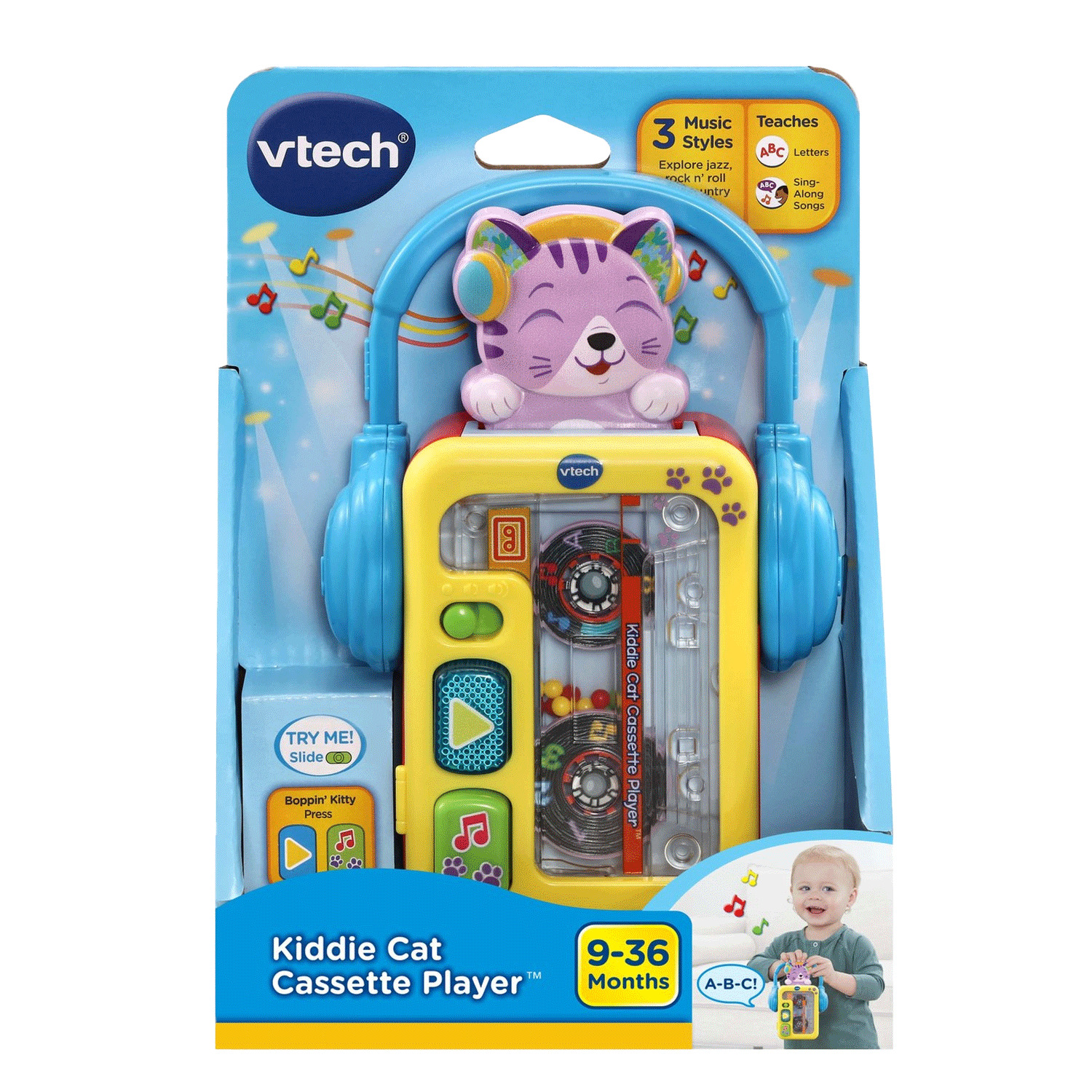 VTech - Baby balladeur des découvertes, Édition anglaise