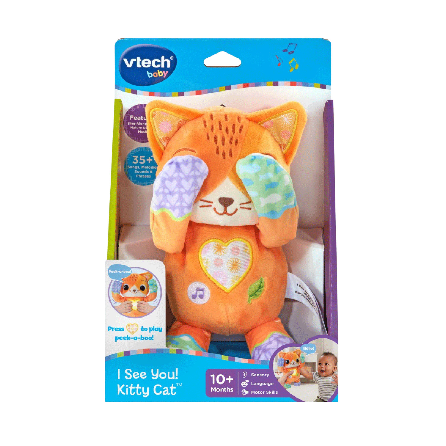 VTech - Baby - Fripon, cache-cache chaton, Édition anglaise