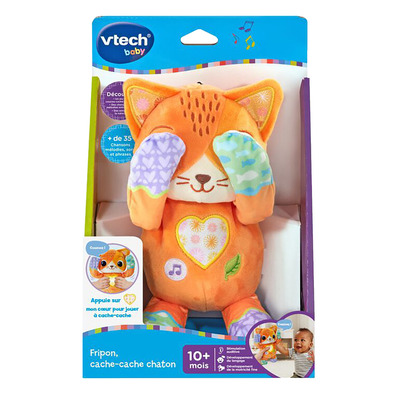 VTech - Baby - Fripon, cache-cache chaton, Édition française