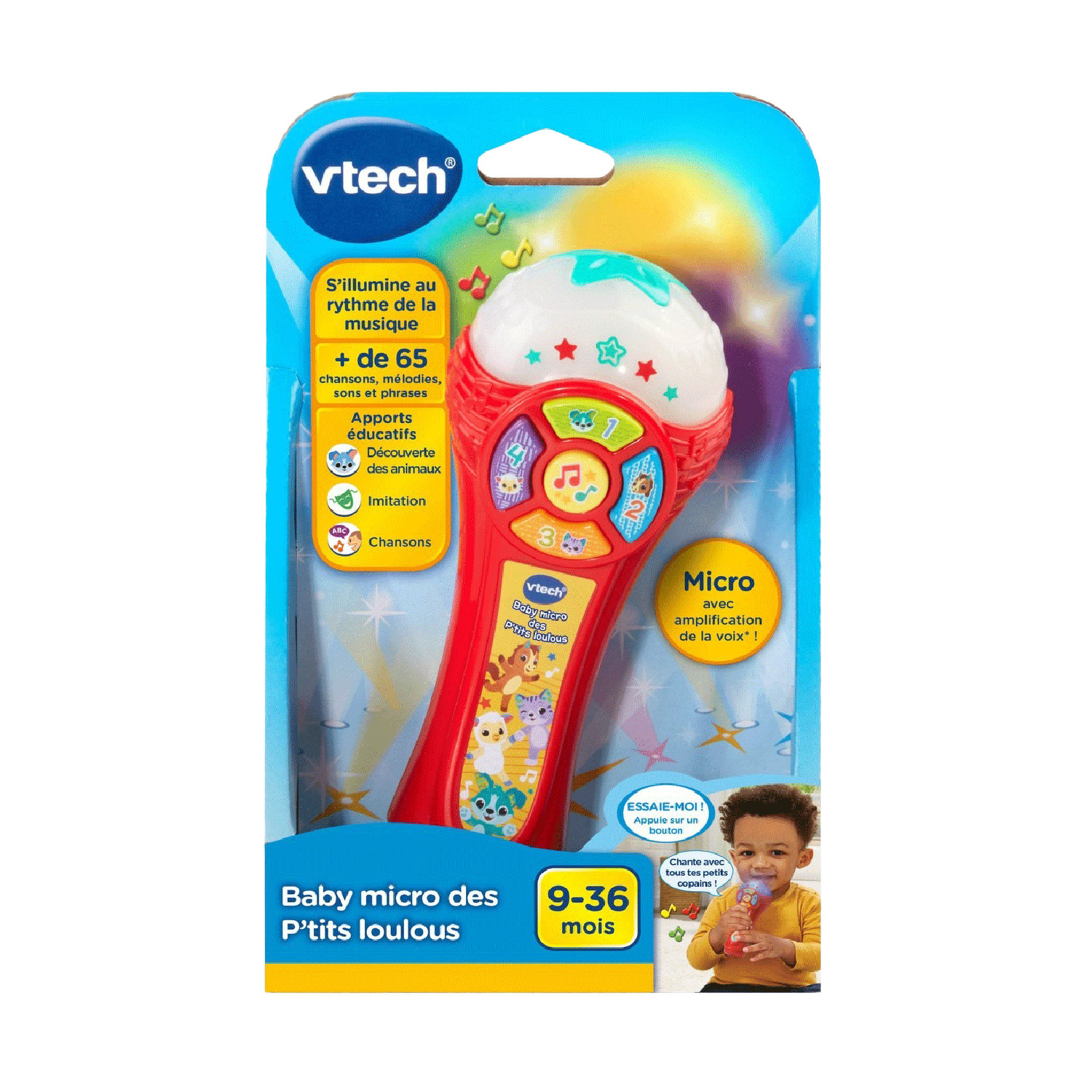 VTech - Baby - Sing-It-Out iittle microphone, French edition