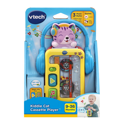 VTech - Kiddie Cat casette player, English edition