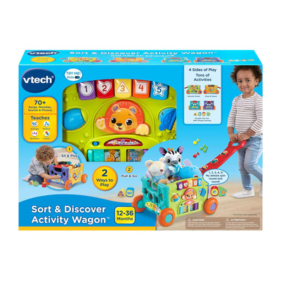 VTech - Sort & Discover activity wagon, English edition