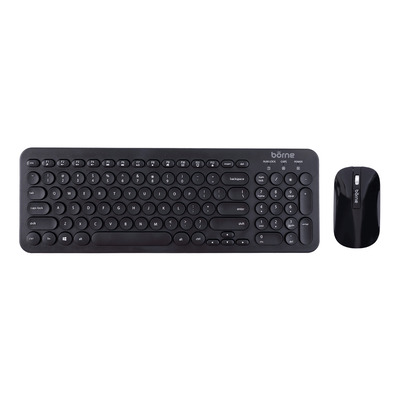 Wireless multimedia keyboard and mouse combo